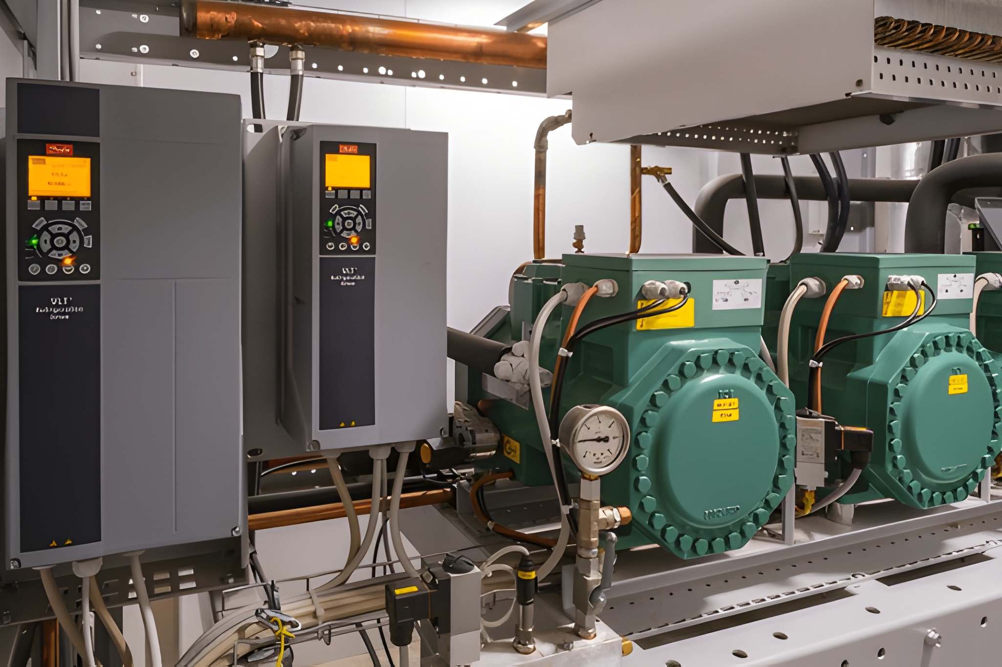 تركيب وصيانة أنظمة التبريد والتجميد